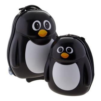 Cuties and Pals - Hard Shell Child Luggage Set Penguin